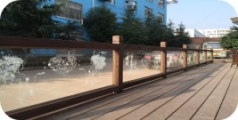 户外围栏内雕